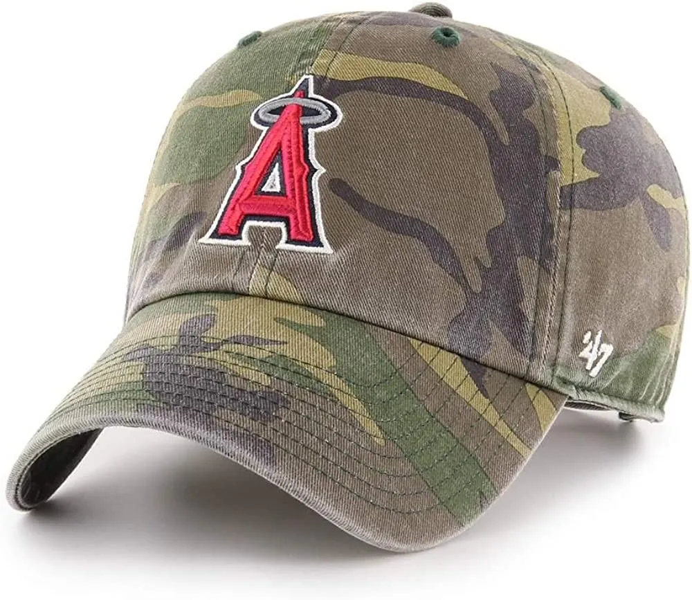 '47 Brand MLB Camo Clean Up Adjustable Cap