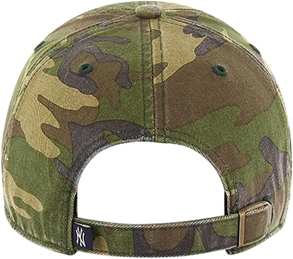 '47 Brand MLB Camo Clean Up Adjustable Cap