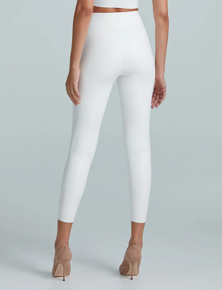 7/8 Faux Leather Legging