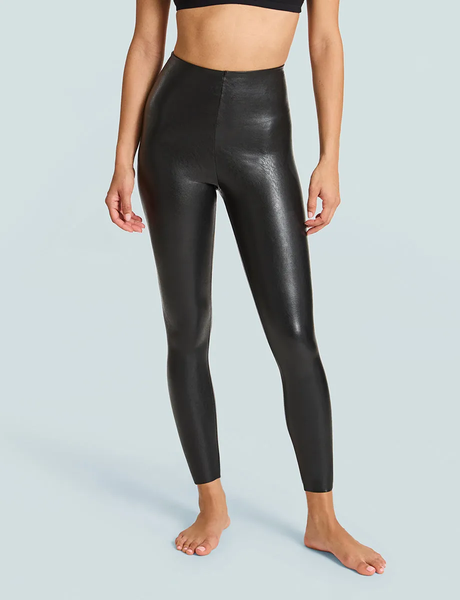 7/8 Faux Leather Legging