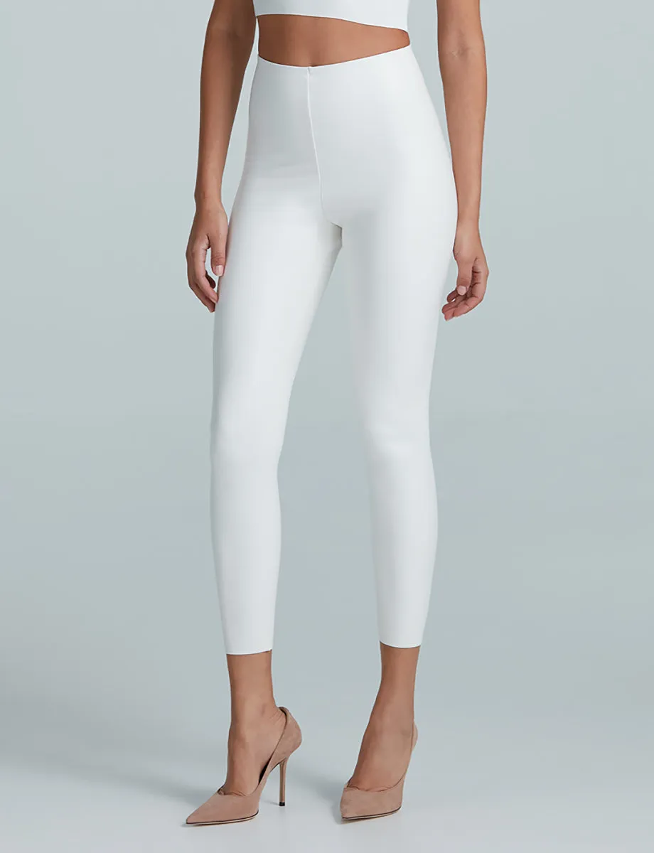 7/8 Faux Leather Legging