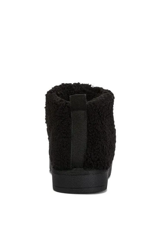 Anatole Fleece Exterior Fluffy Boots