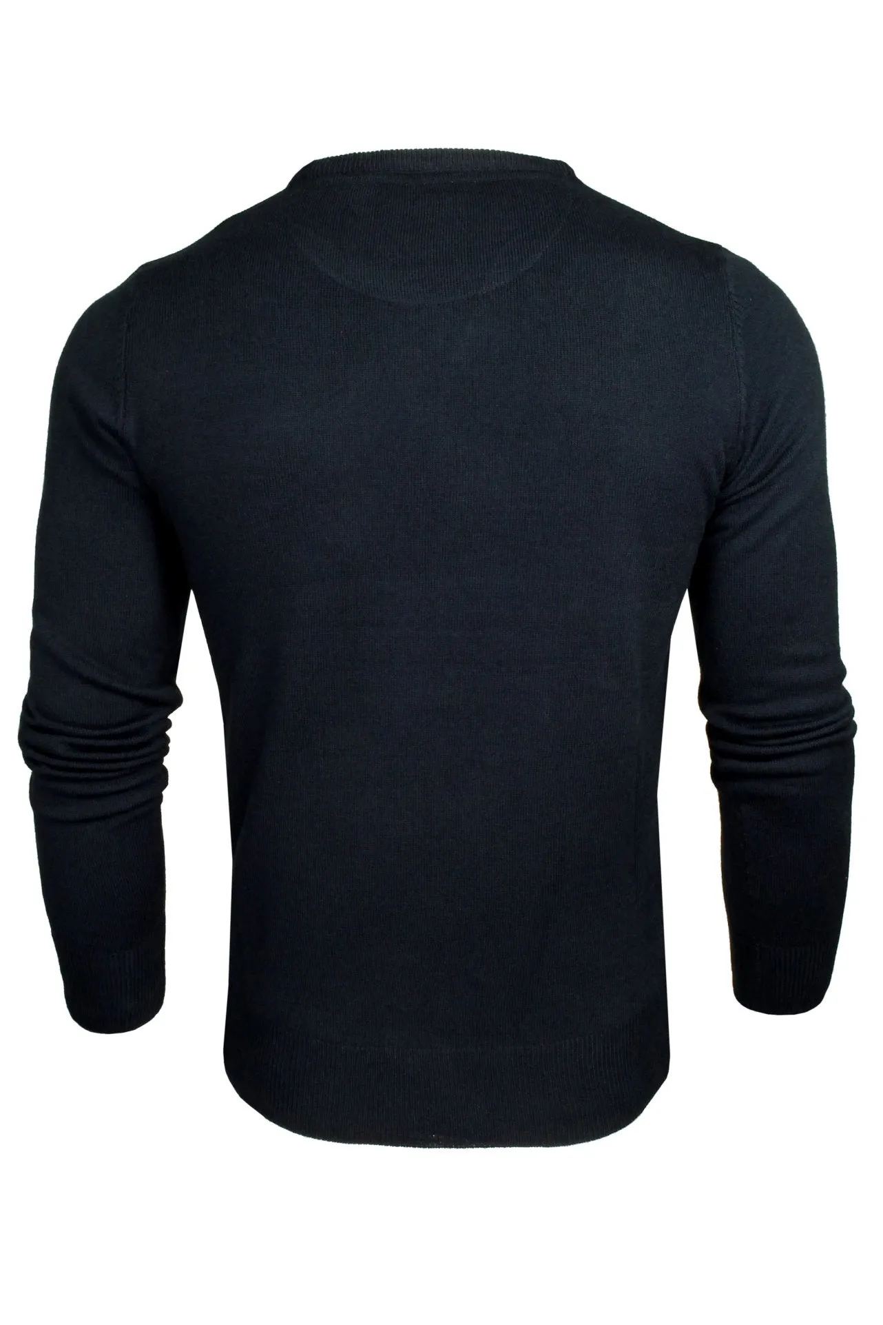 Brave Soul Men's Plain Crew Neck Jumper