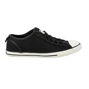 Calvin Klein Len Logo Jacquard Black Mens Plimsolls