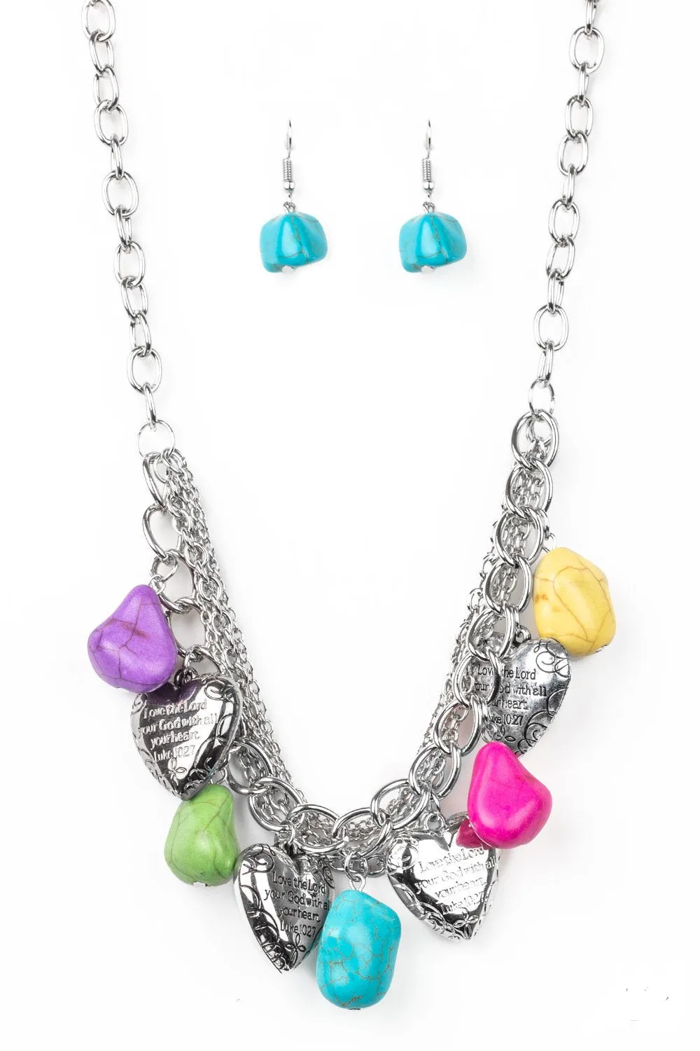  Change Of Heart Multi Necklace Set