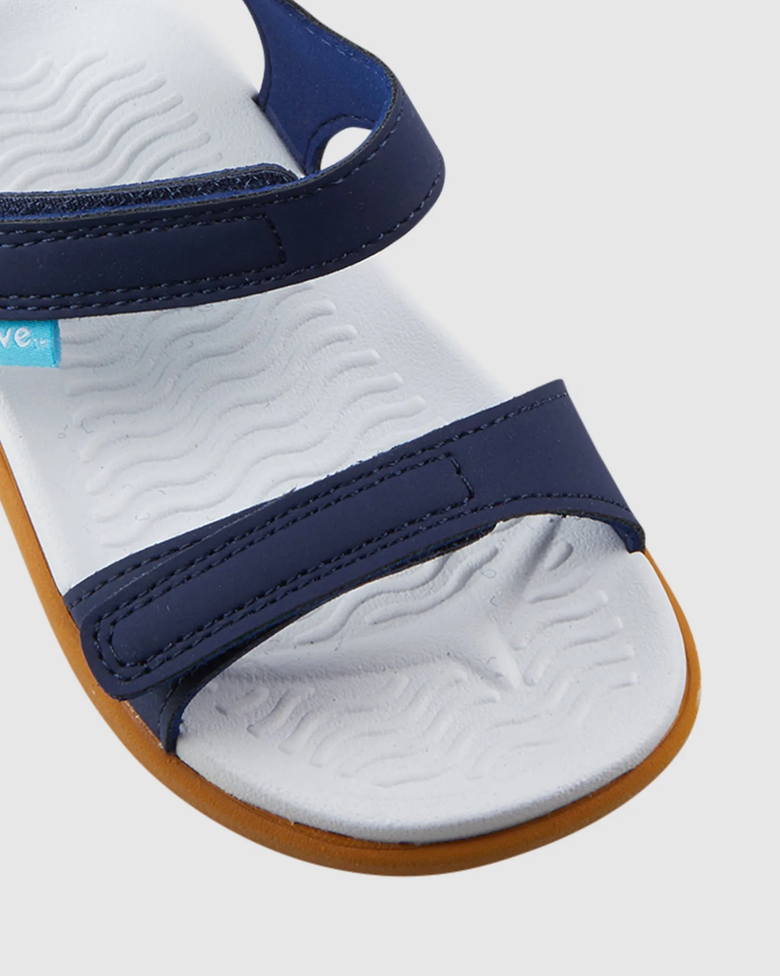 Charley Sandals Regatta Blue/White/Brown Ii