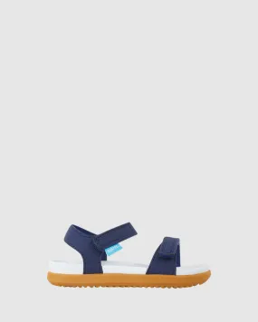 Charley Sandals Regatta Blue/White/Brown Ii