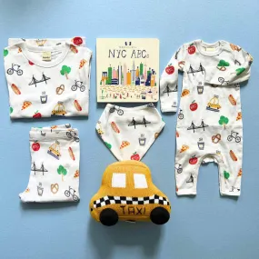 City Dreams: NYC-Inspired Sibling Pajama Duo