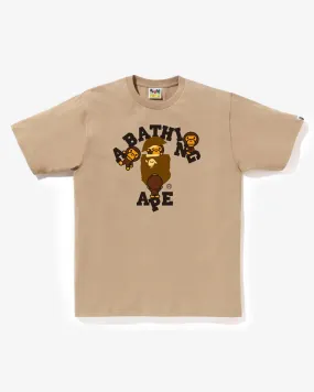 College Milo Tee Beige