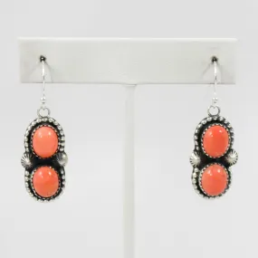 Coral Earrings