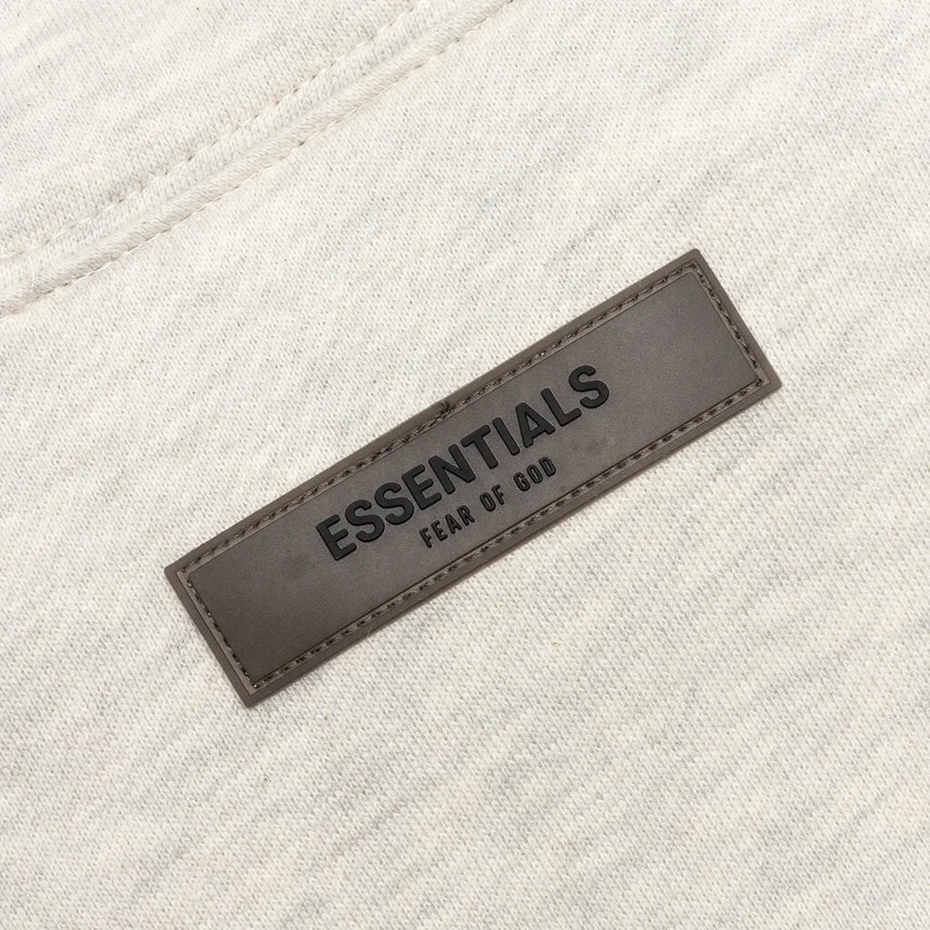 Essentials Core Mockneck - Light Oatmeal