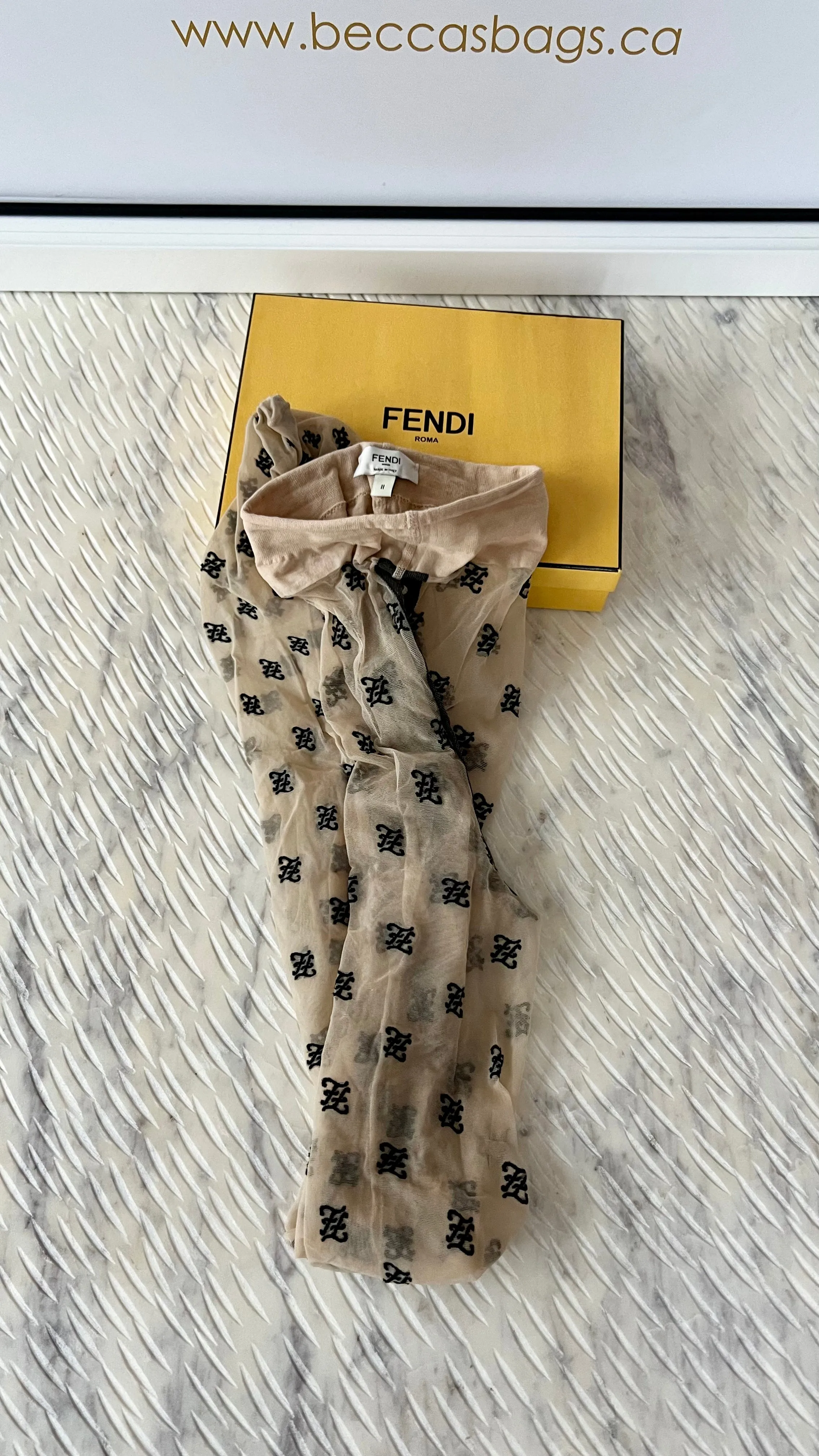 Fendi Signature Stockings