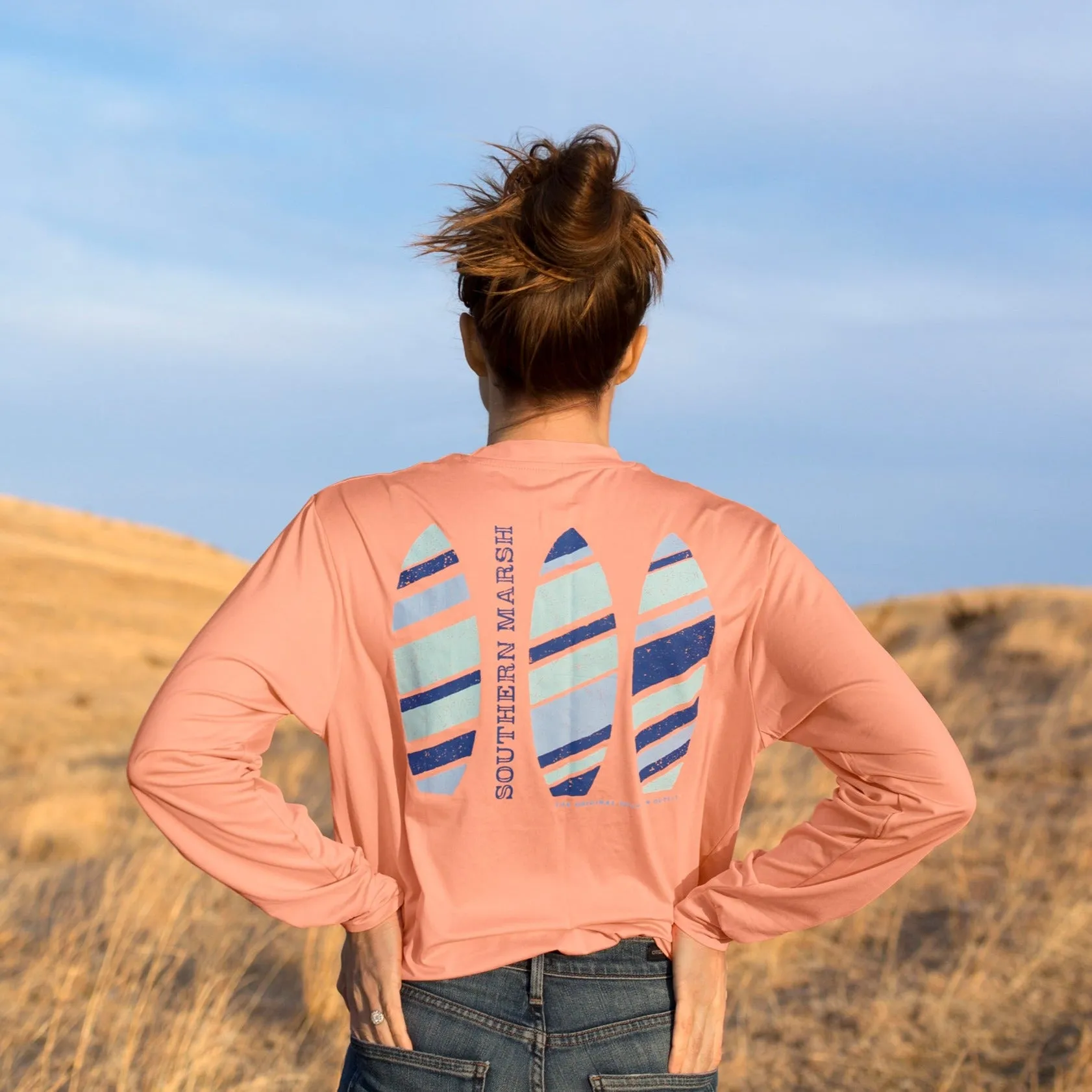 FieldTec™ Featherlight Tee - Surf Trio - Long Sleeve