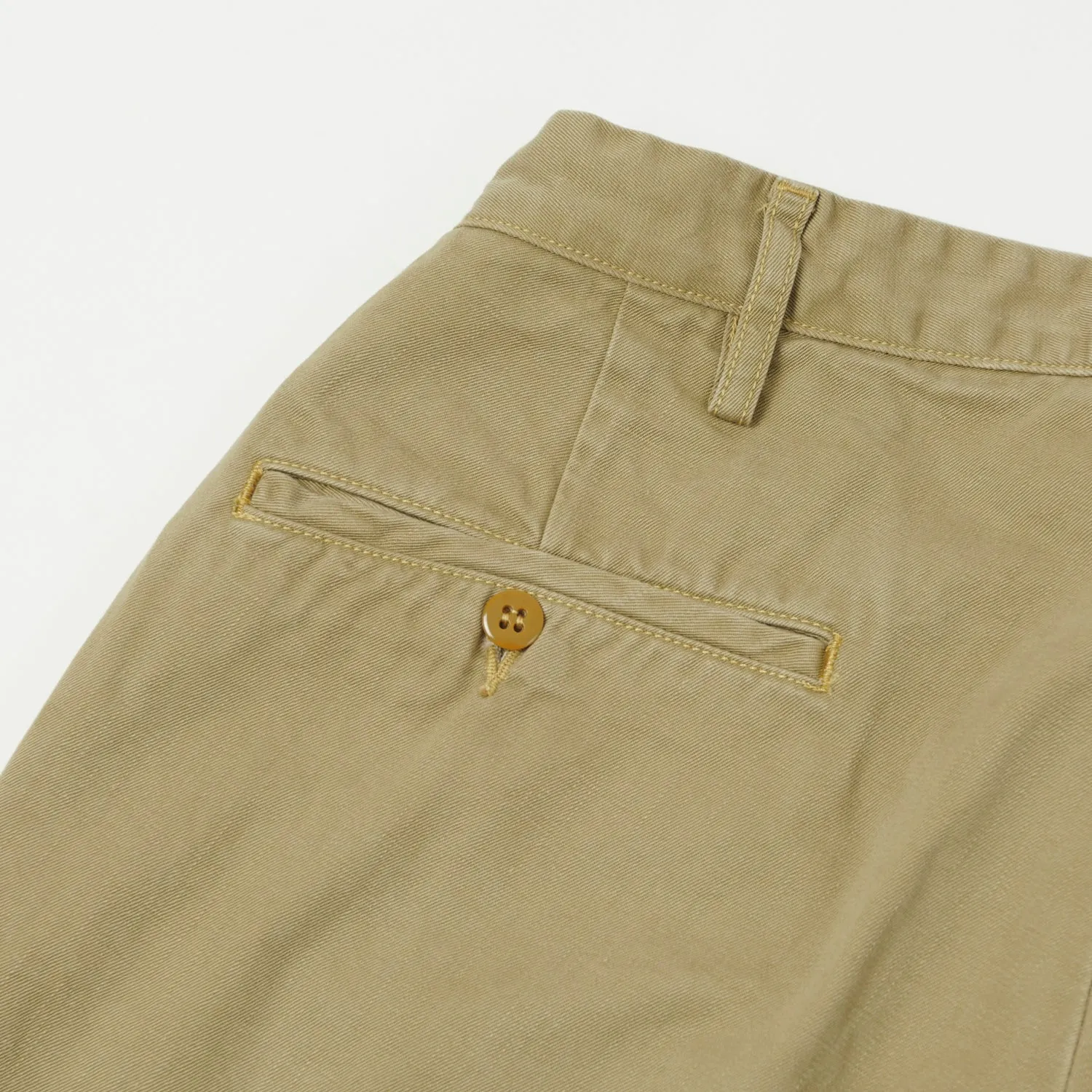 Freewheelers Military Tropical Short - Khaki Beige