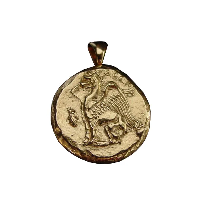 Griffin Coin Pendant