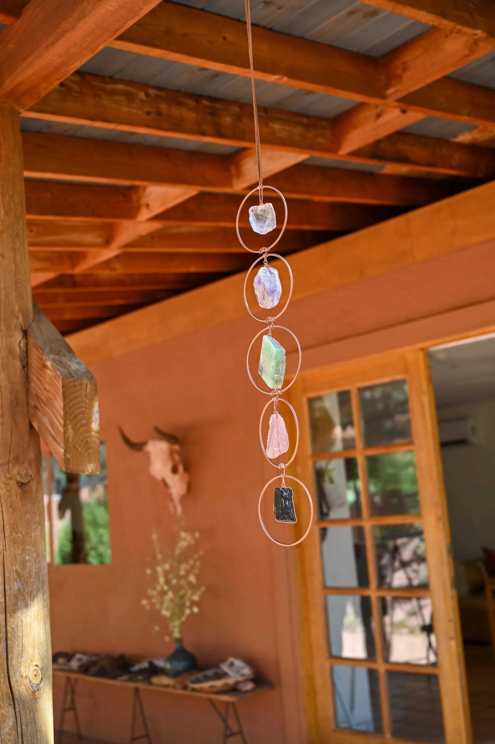 Highest Self 5 Chakra Gemstone Hanging by Fierce Forward