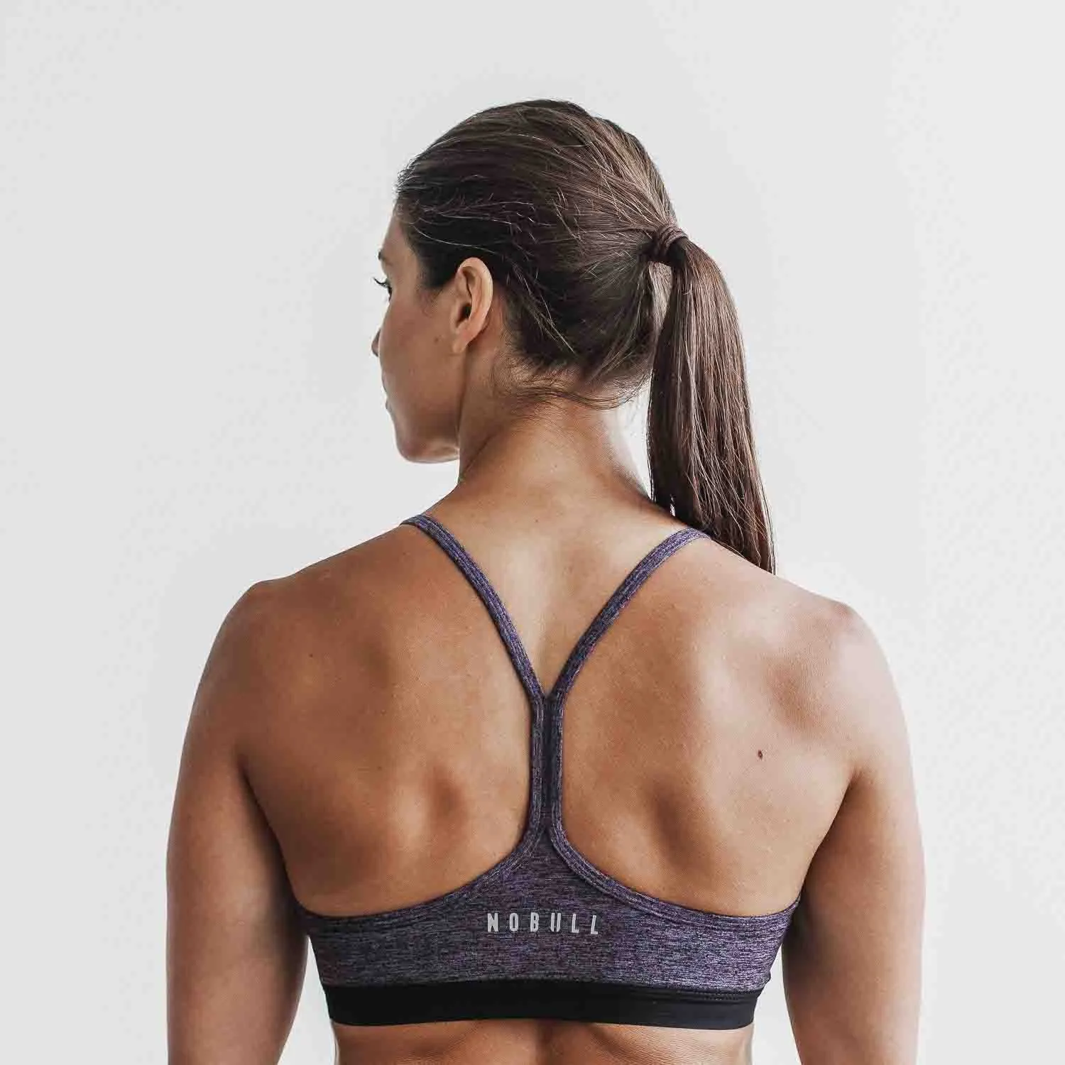 Matte V-Neck Sports Bra