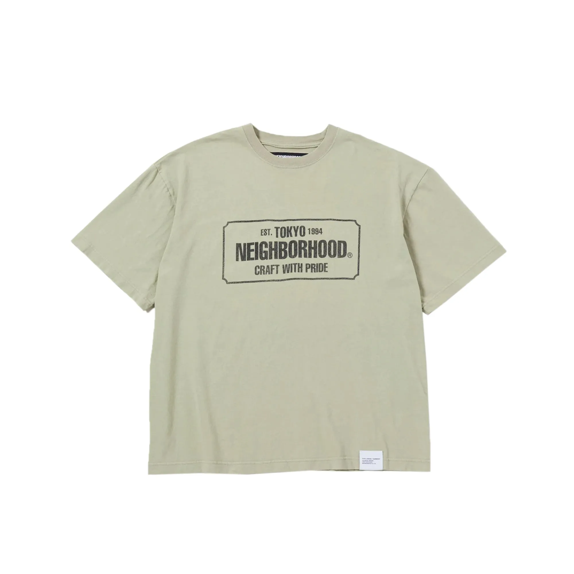 Neighborhood Mens Sulfur Dye Crewneck SS Tee