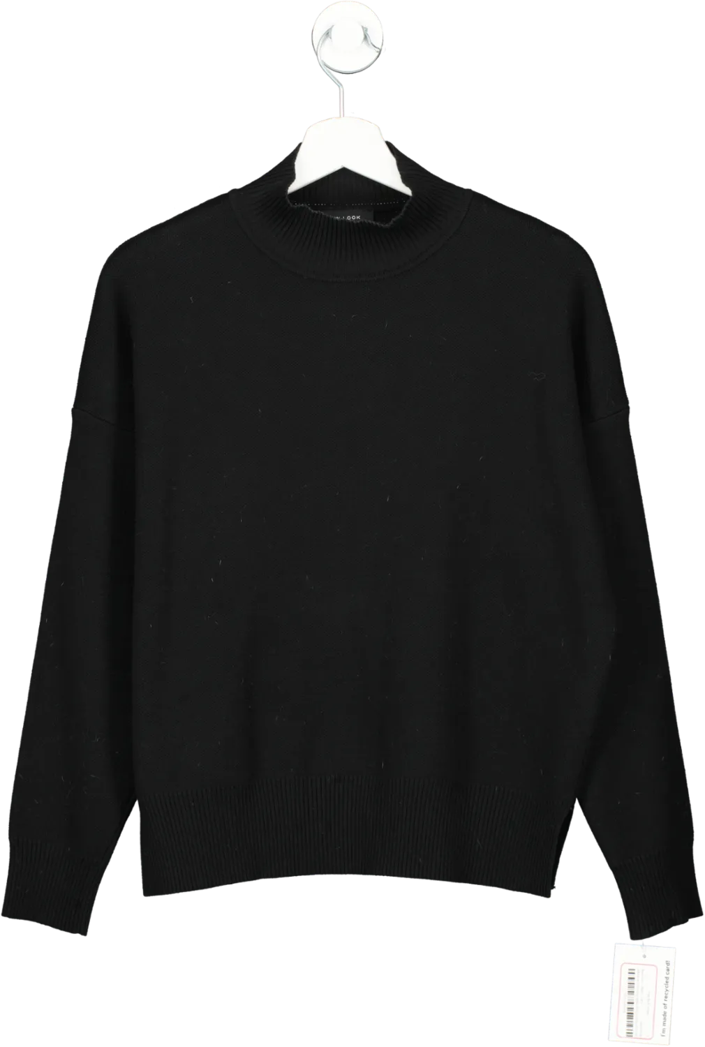 New Look Black High Neck Jumper UK S