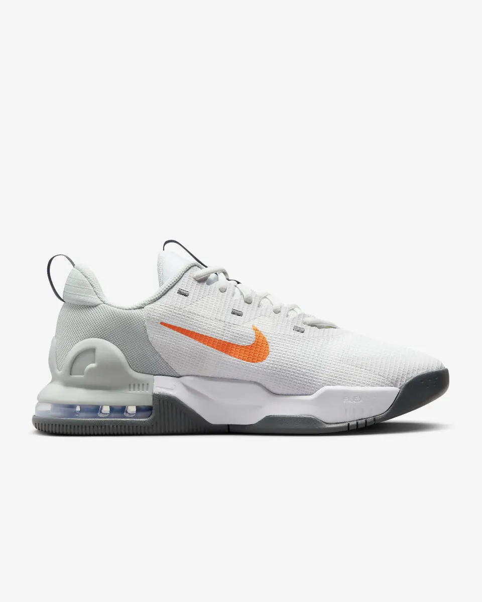 NIKE MEN'S AIR MAX ALPHA TRAINER 5 WHITE/ORANGE SHOE