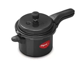 Pigeon Titanium 3 ltrs Pressure Cooker - BlacK