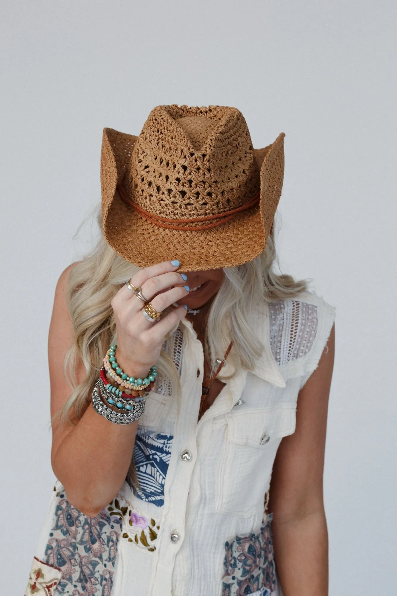 Prairie Woven Hat - Tan