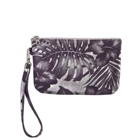 SALE! Small Palm Wristlet Pouch in Purple by Tracey Tanner