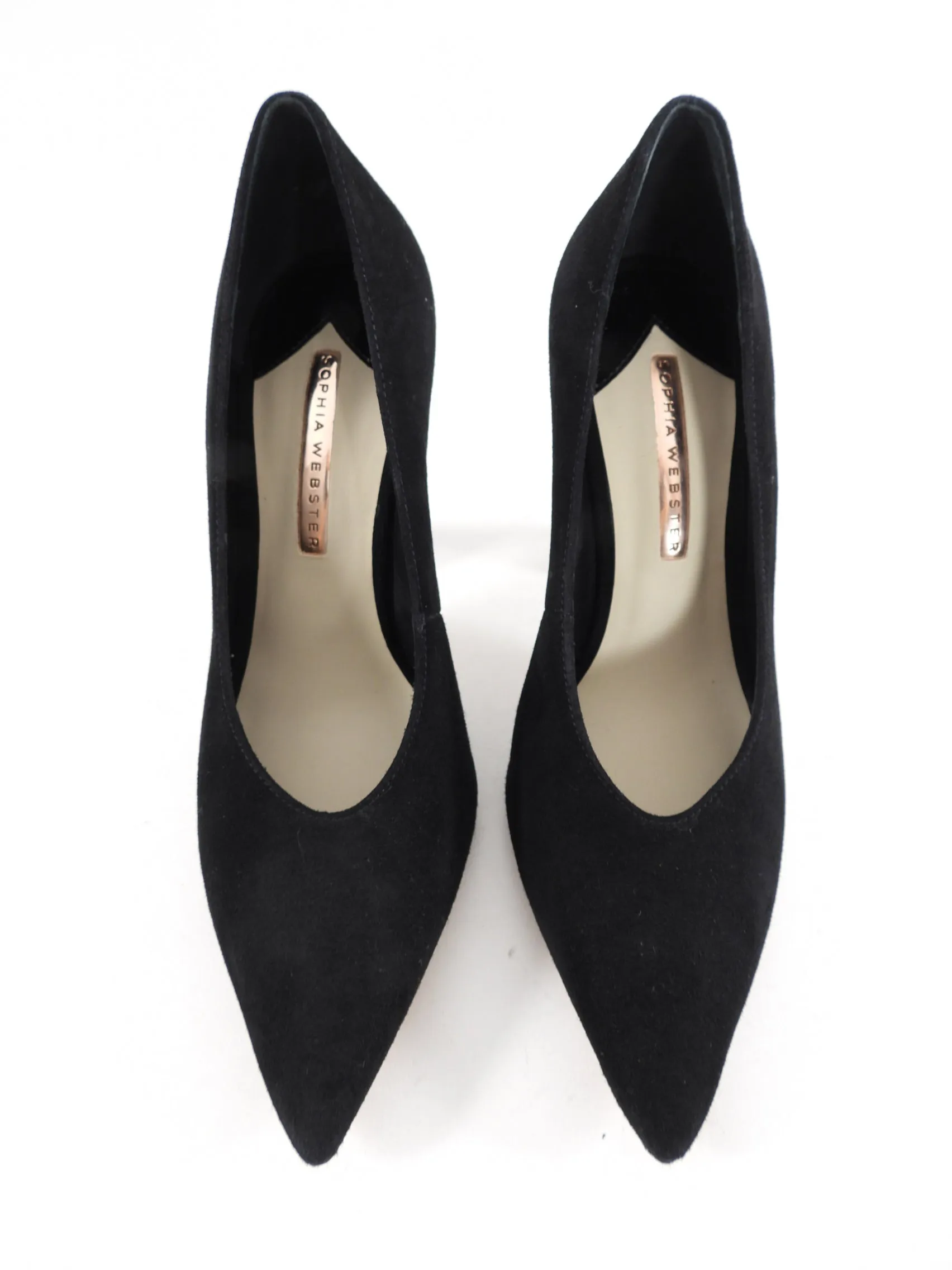 Sophia Webster Black Suede Pumps - Euro 38