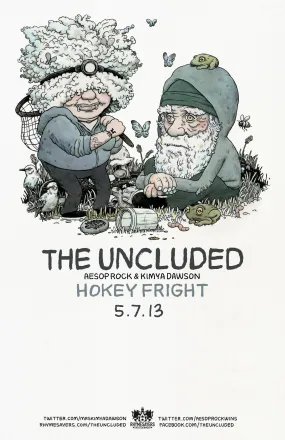 The Uncluded - Hokey Fright Poster