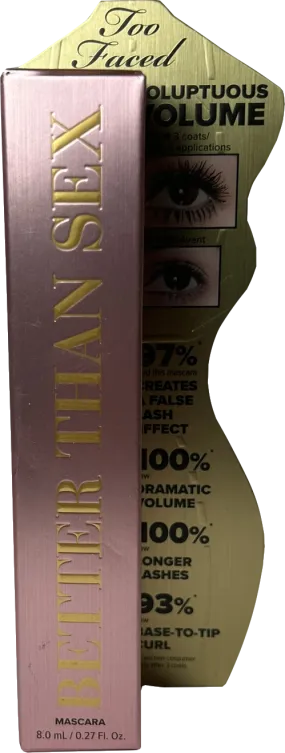 Too Faced Better Than Sex Mascara Black 8ml