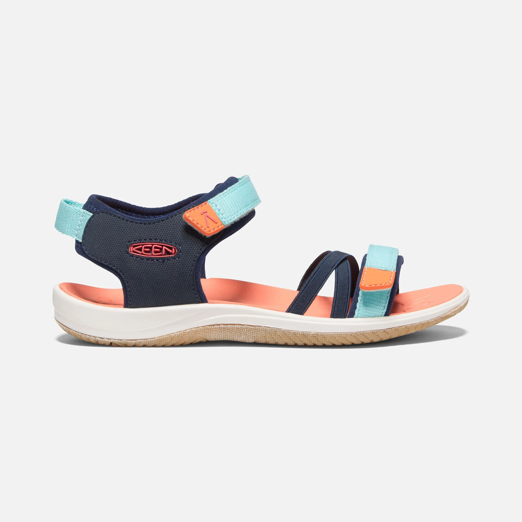 Verano Kids Sandal - Iris Blue Coral