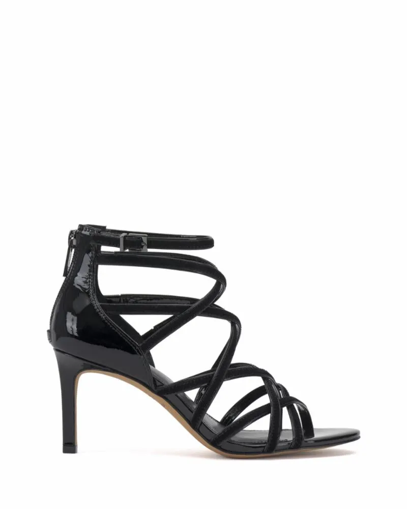 Vince Camuto ARCELLA BLACK/VELVET GROSSGRAIN SOFT P