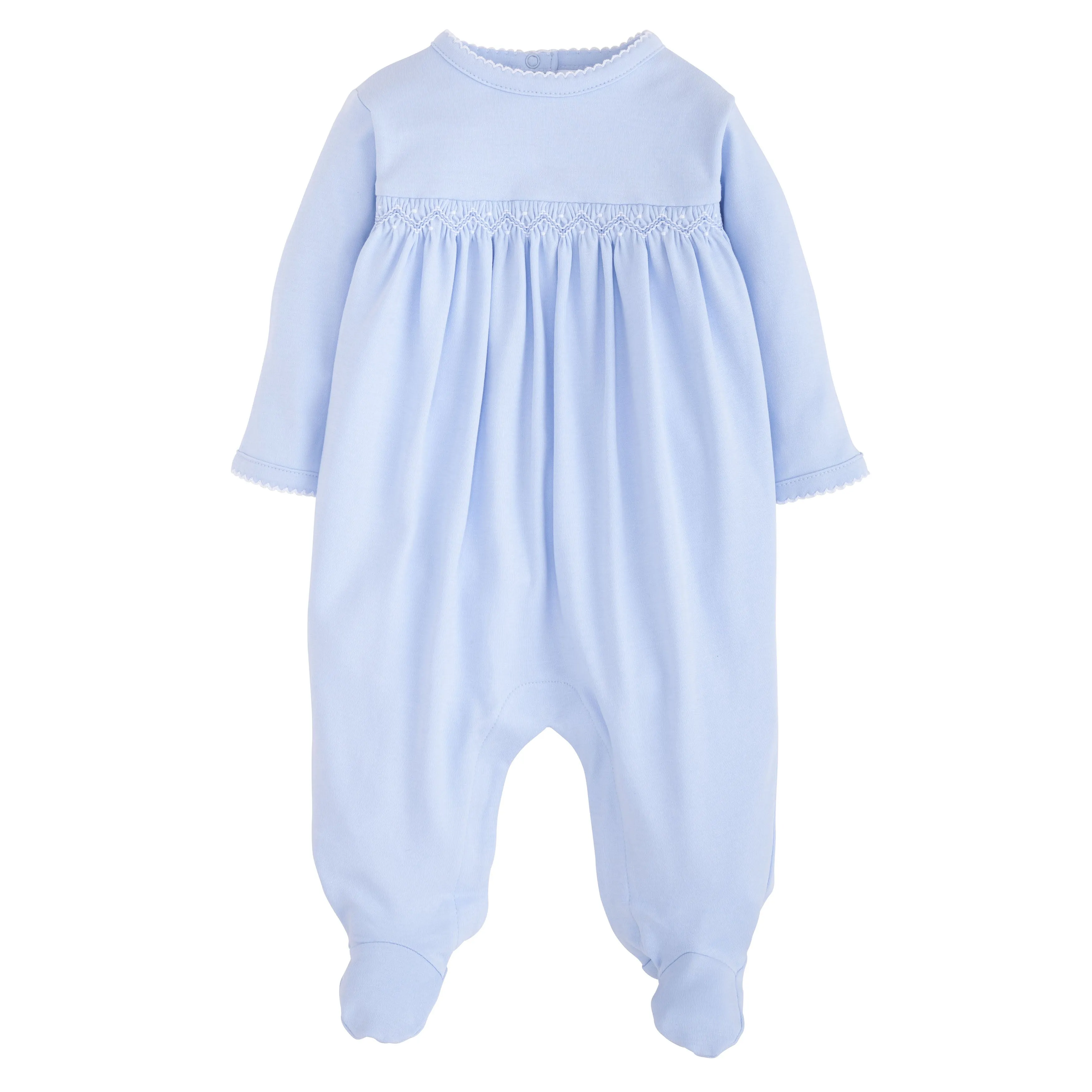 Welcome Home Layette Footie - Blue