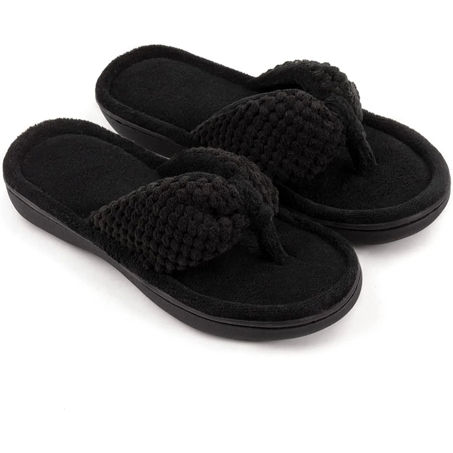 Women's Bubble Stitch Thong Slipper