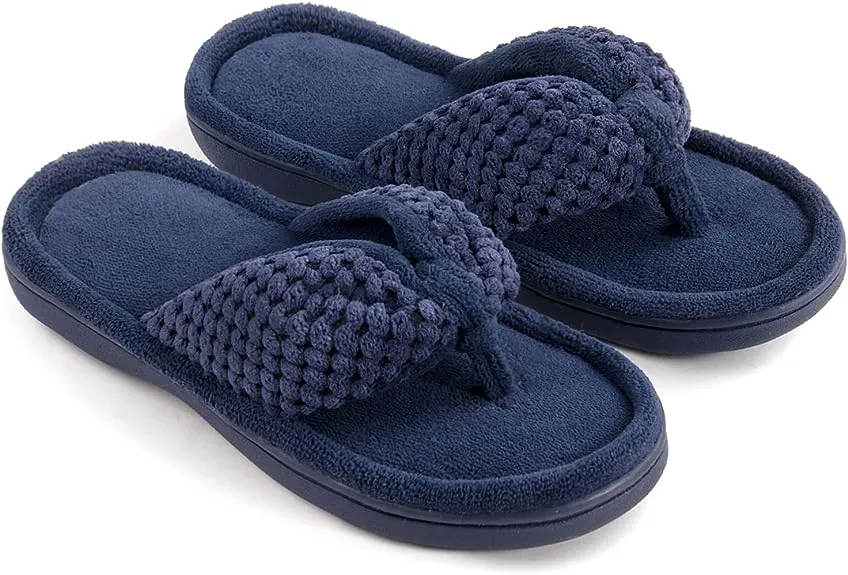 Women's Bubble Stitch Thong Slipper