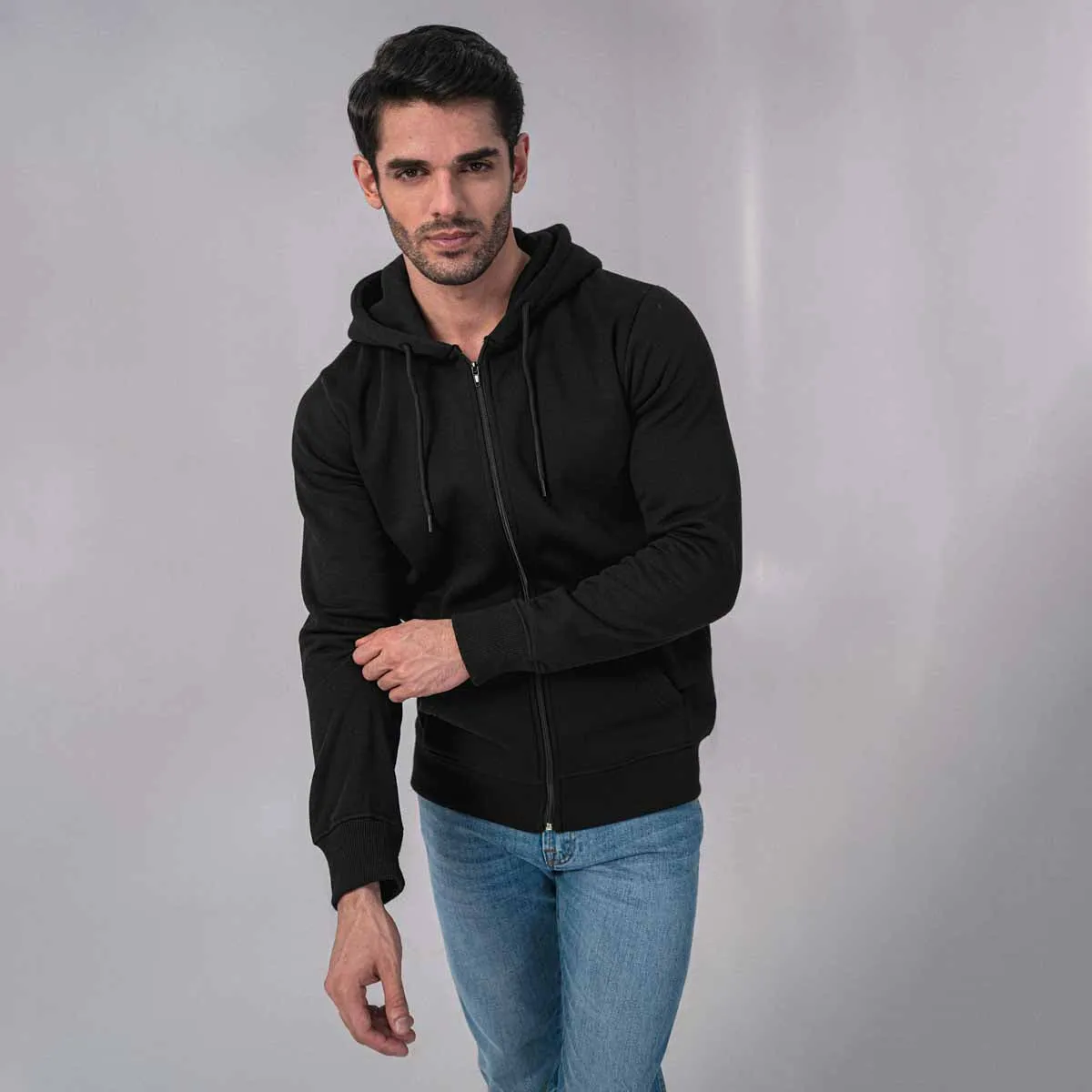 Zipper Hoodie-HAWM1423001